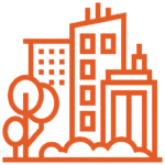 Fine dining, cafes, and retail shops