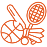 Sports courts (football, basketball, tennis)