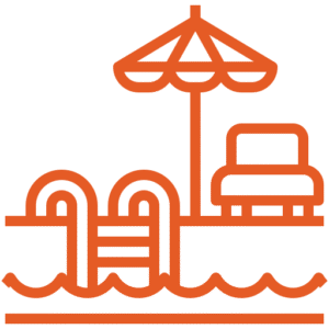 Multiple infinity pools
