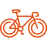 Jogging and cycling tracks