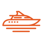 Private yacht marina